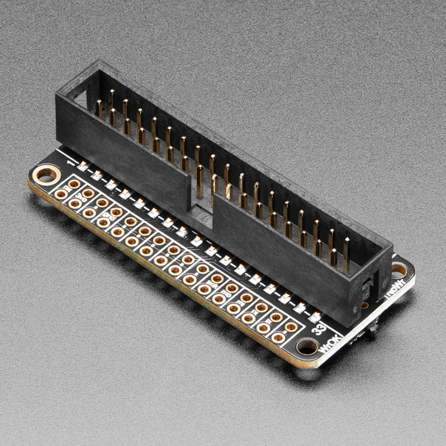 Adafruit Floppy FeatherWing with 34-Pin IDC Connector