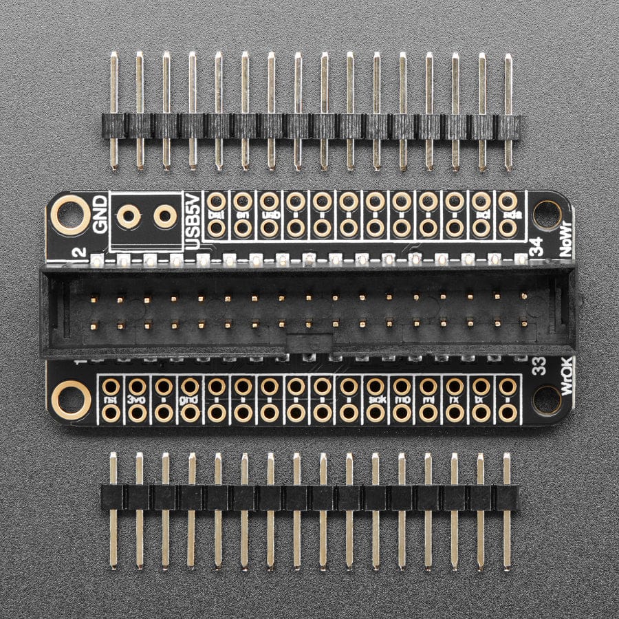 Adafruit Floppy FeatherWing with 34-Pin IDC Connector