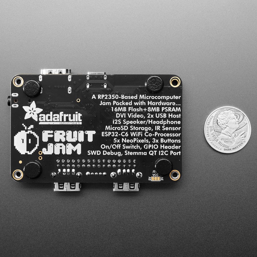 Adafruit Fruit Jam - Mini RP2350 Computer by Adafruit - The Pi Hut