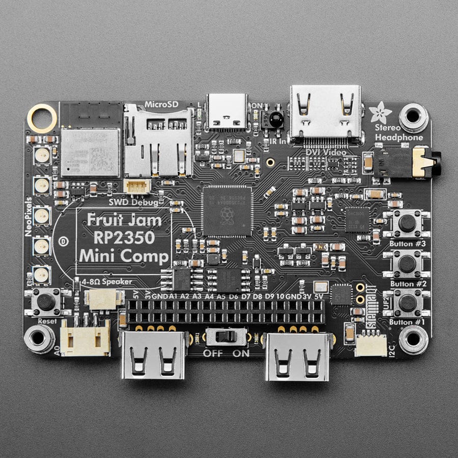 Adafruit Fruit Jam - Mini RP2350 Computer by Adafruit - The Pi Hut