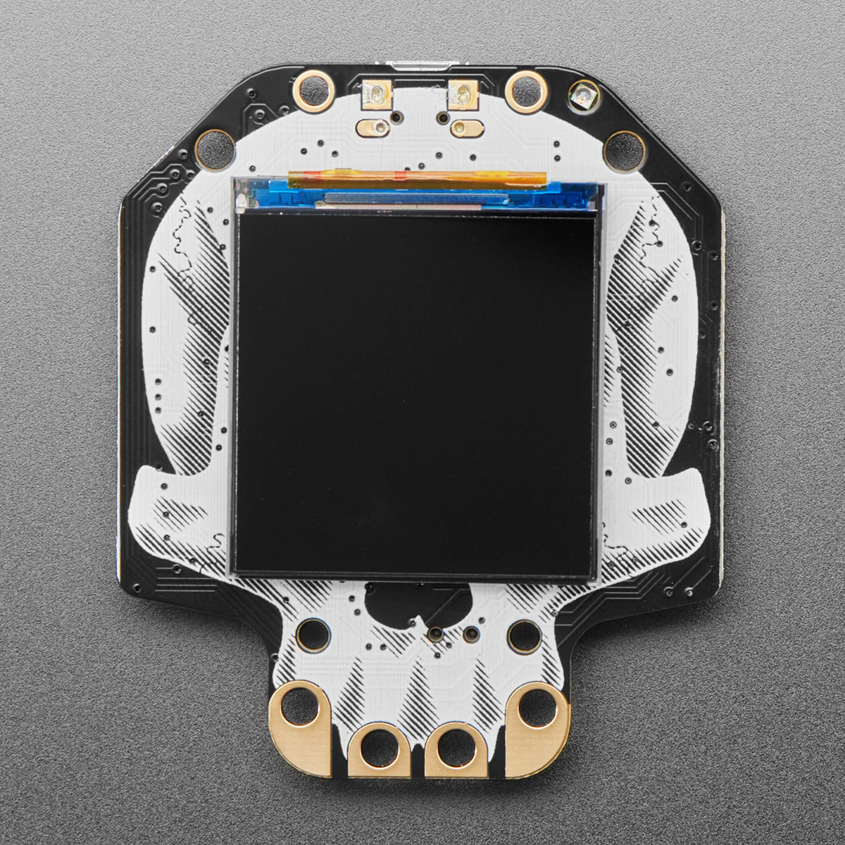 Adafruit HalloWing M4 Express - GOTH BLACK HALLOWEEN EDITION! by Adafruit - The Pi Hut
