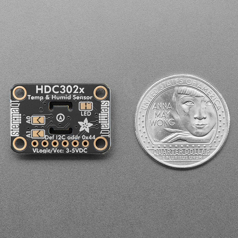 Adafruit HDC3022 Precision Temperature & Humidity Sensor - STEMMA QT ...
