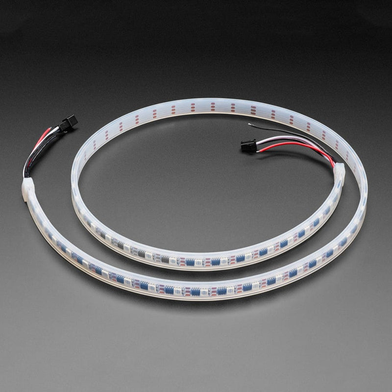 Adafruit High Density NeoPixel UV LED Strip with 60 LED/m - White PCB - 1M - The Pi Hut