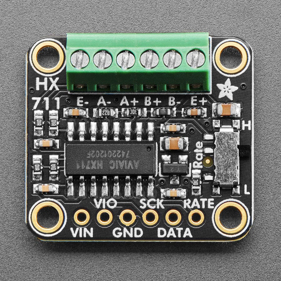 Adafruit HX711 24-bit ADC for Load Cells / Strain Gauges - The Pi Hut