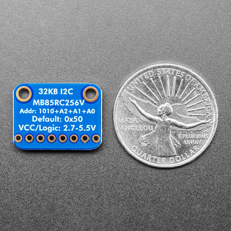 Adafruit I2C Non-Volatile FRAM Breakout - 256Kbit / 32KByte - The Pi Hut