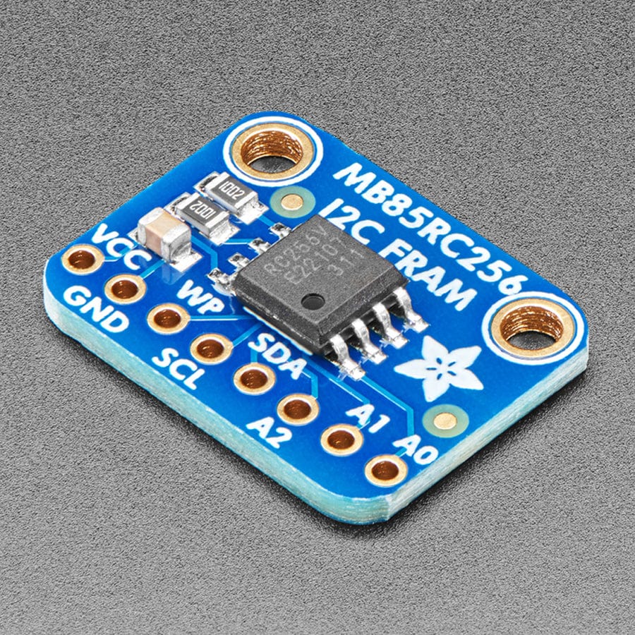 Adafruit I2C Non-Volatile FRAM Breakout - 256Kbit / 32KByte - The Pi Hut