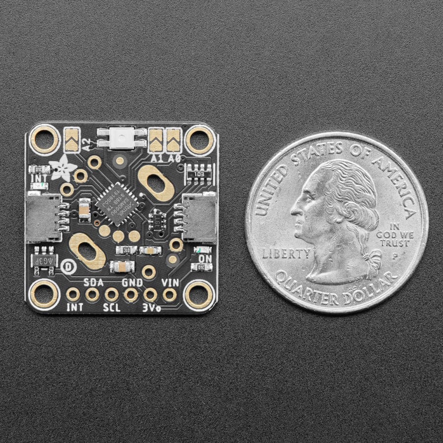 Adafruit I2C QT Rotary Encoder Breakout with NeoPixel - STEMMA QT / Qwiic - The Pi Hut