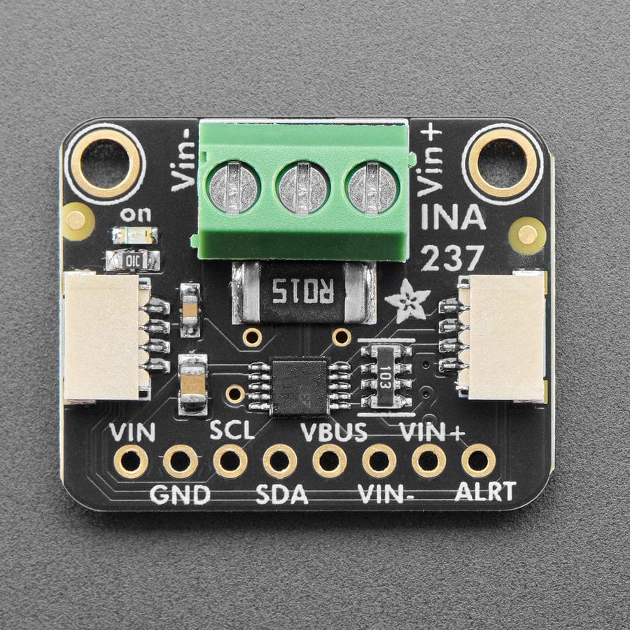 Adafruit INA237 85V 10A 16-bit DC Current Voltage Power Monitor by Adafruit - The Pi Hut