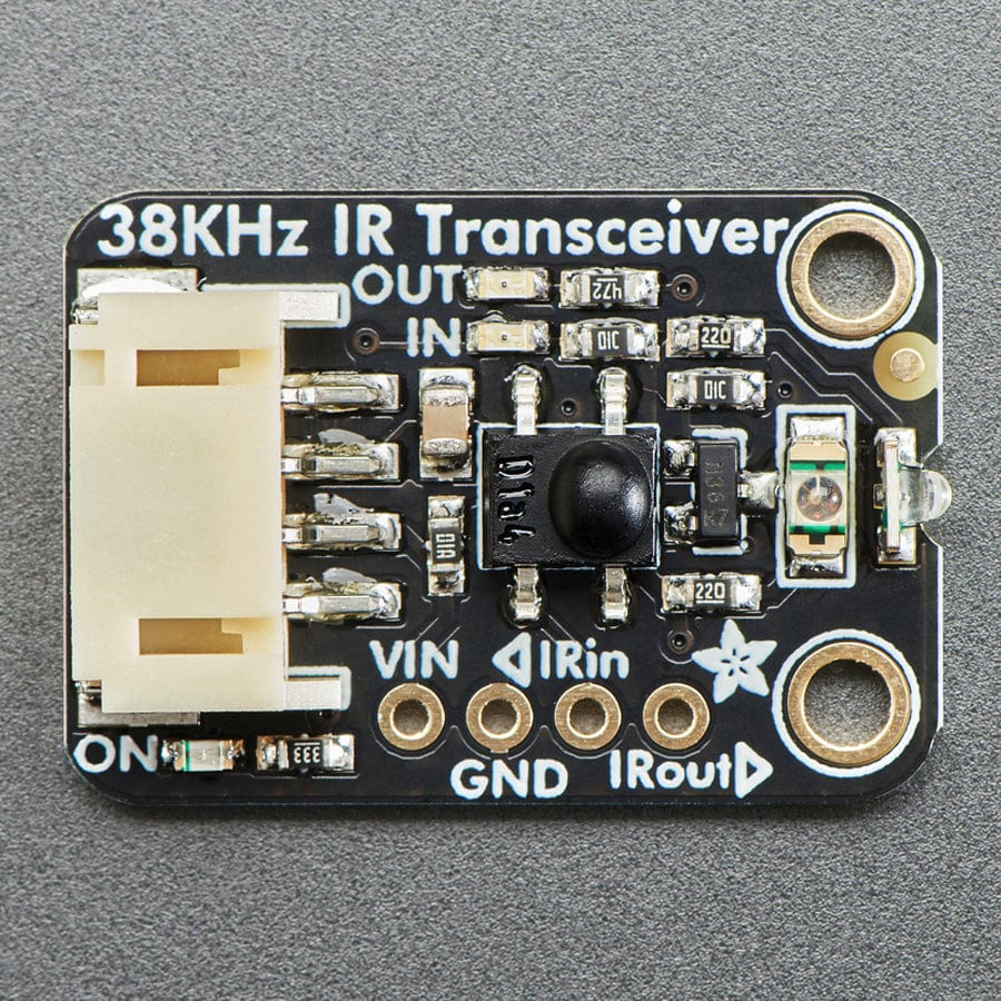 Adafruit Infrared IR Remote Transceiver - STEMMA JST PH 2mm - 940nm Emitter + 38KHz Receiver - The Pi Hut