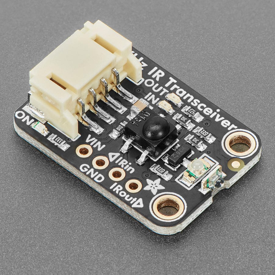 Adafruit Infrared IR Remote Transceiver - STEMMA JST PH 2mm - 940nm Emitter + 38KHz Receiver - The Pi Hut