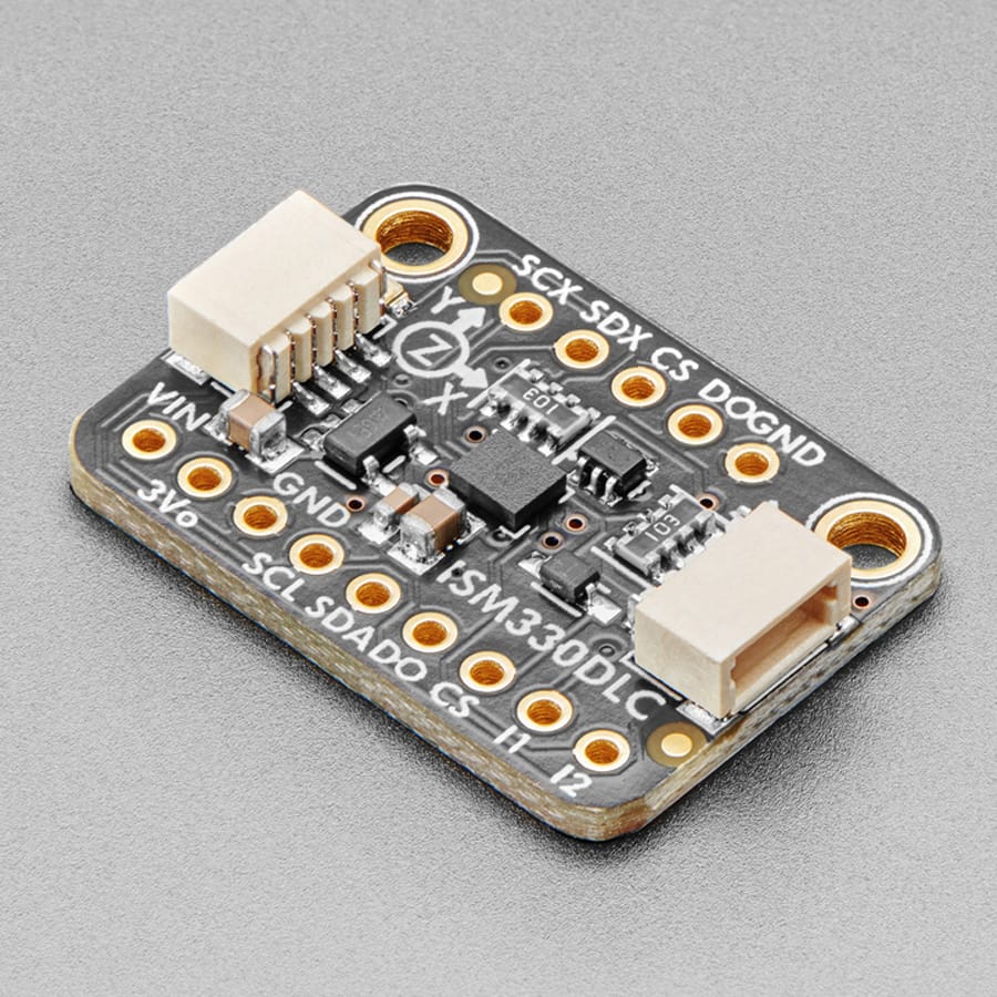Adafruit ISM330DHCX - 6 DoF IMU - Accelerometer and Gyroscope by Adafruit - The Pi Hut