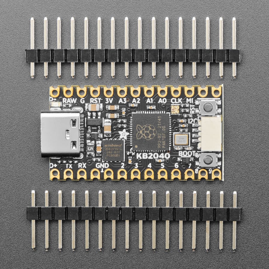 Adafruit KB2040 - RP2040 Kee Boar Driver by Adafruit - The Pi Hut
