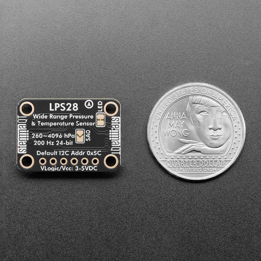 Adafruit LPS28 (LPS28DFW) Pressure Sensor - STEMMA QT / Qwiic