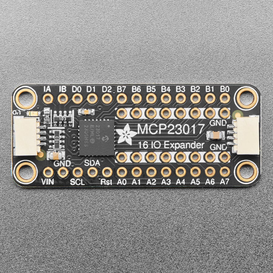 Adafruit MCP23017 I2C GPIO Expander Breakout (STEMMA QT / Qwiic) - The Pi Hut