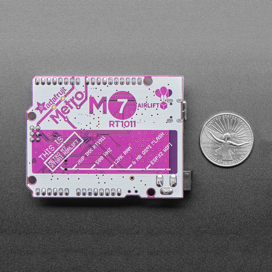 Adafruit Metro M7 with AirLift - Featuring NXP iMX RT1011 - The Pi Hut