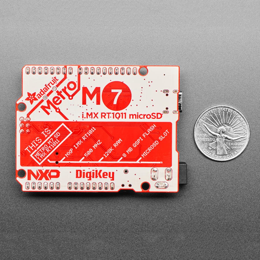 Adafruit Metro M7 with microSD - Featuring NXP iMX RT1011 - The Pi Hut