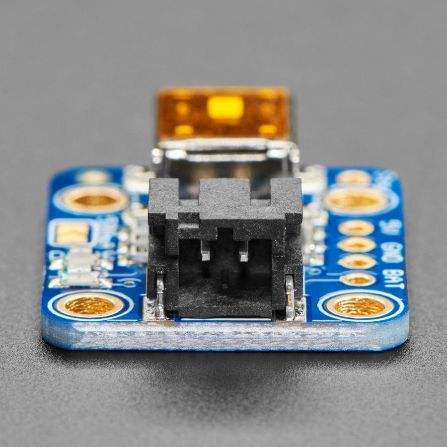 Adafruit Mini Lipo w/Mini-B USB Jack - USB LiIon/LiPoly charger (v1)