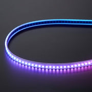 Adafruit Mini Skinny NeoPixel Digital RGB LED Strip - 144 LED/m (1m BLACK) by Adafruit - The Pi Hut