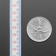 Adafruit Mini Skinny NeoPixel Digital RGB LED Strip - 144 LED/m (1m WHITE) by Adafruit - The Pi Hut
