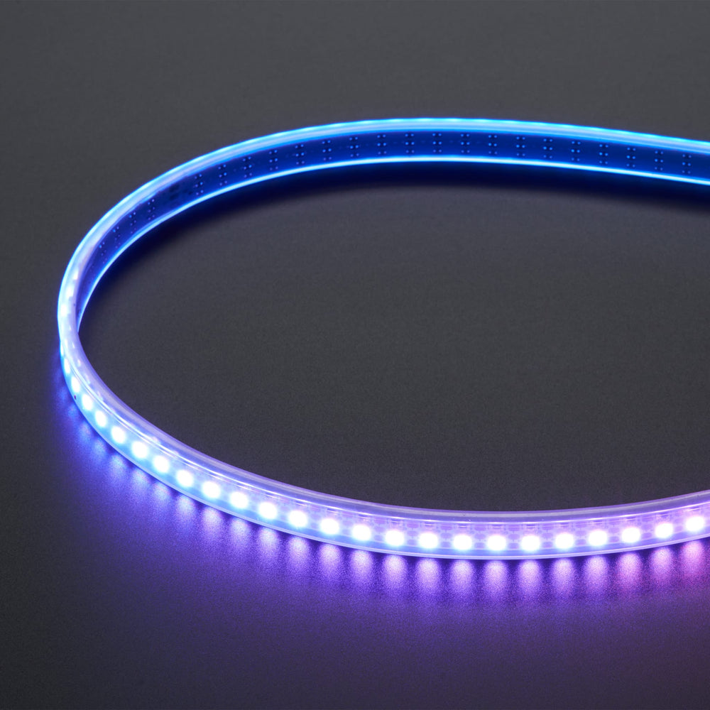 Adafruit Mini Skinny NeoPixel Digital RGB LED Strip - 144 LED/m (1m WHITE) by Adafruit - The Pi Hut