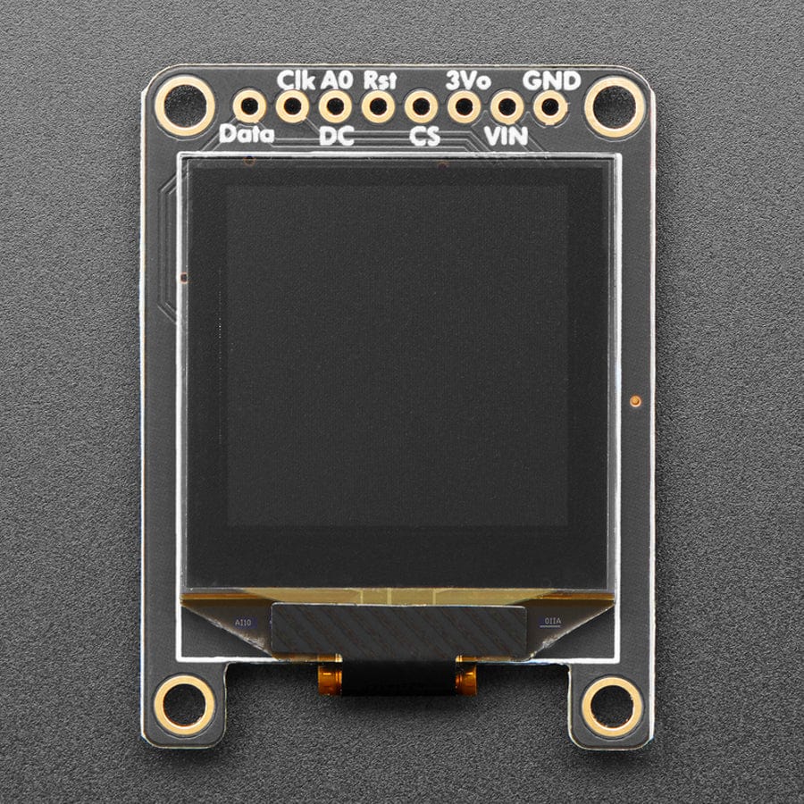 Adafruit Monochrome 1.12" 128x128 OLED Graphic Display (STEMMA QT / Qwiic) - The Pi Hut