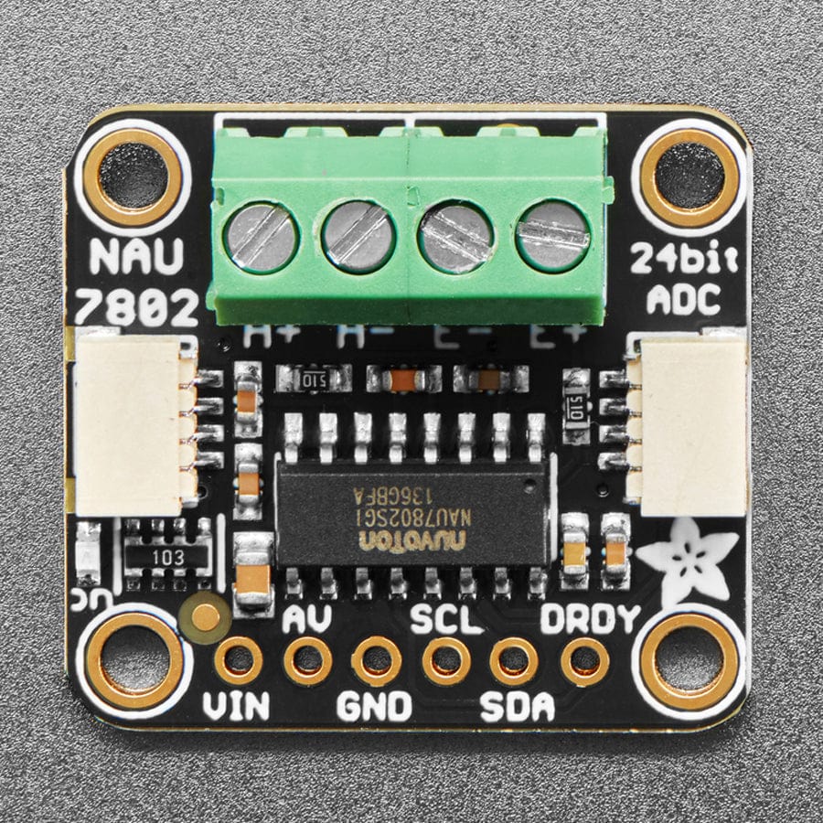 Adafruit NAU7802 24-Bit ADC - STEMMA QT / Qwiic - The Pi Hut