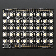 Adafruit NeoPixel Shield - 40 RGBW - Warm White (3000K) by Adafruit - The Pi Hut