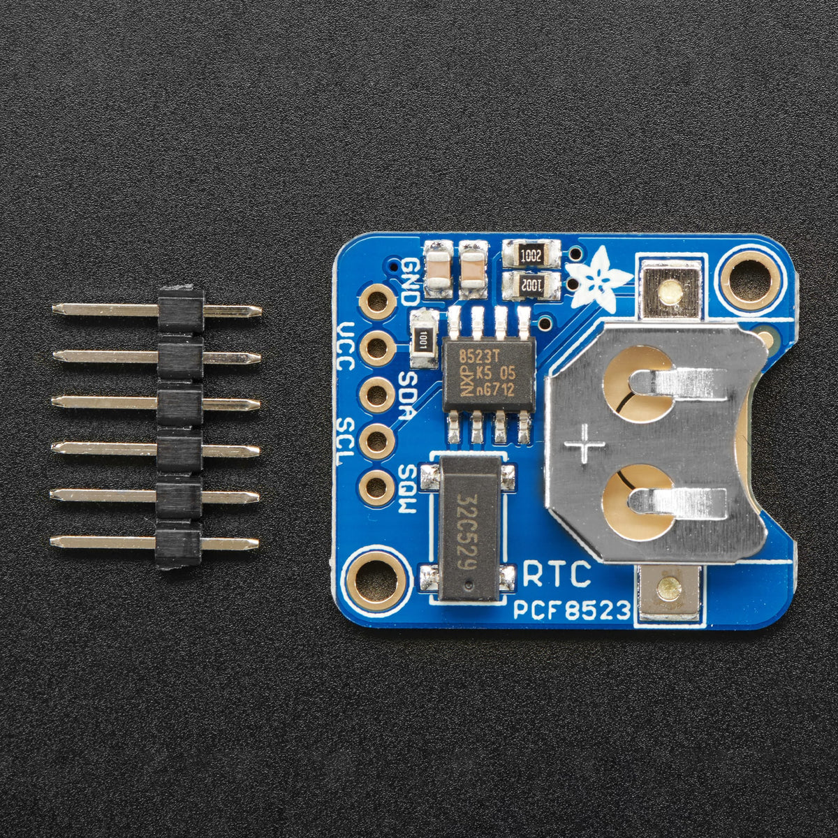 Adafruit PCF8523 Real Time Clock Assembled Breakout Board by Adafruit - The Pi Hut