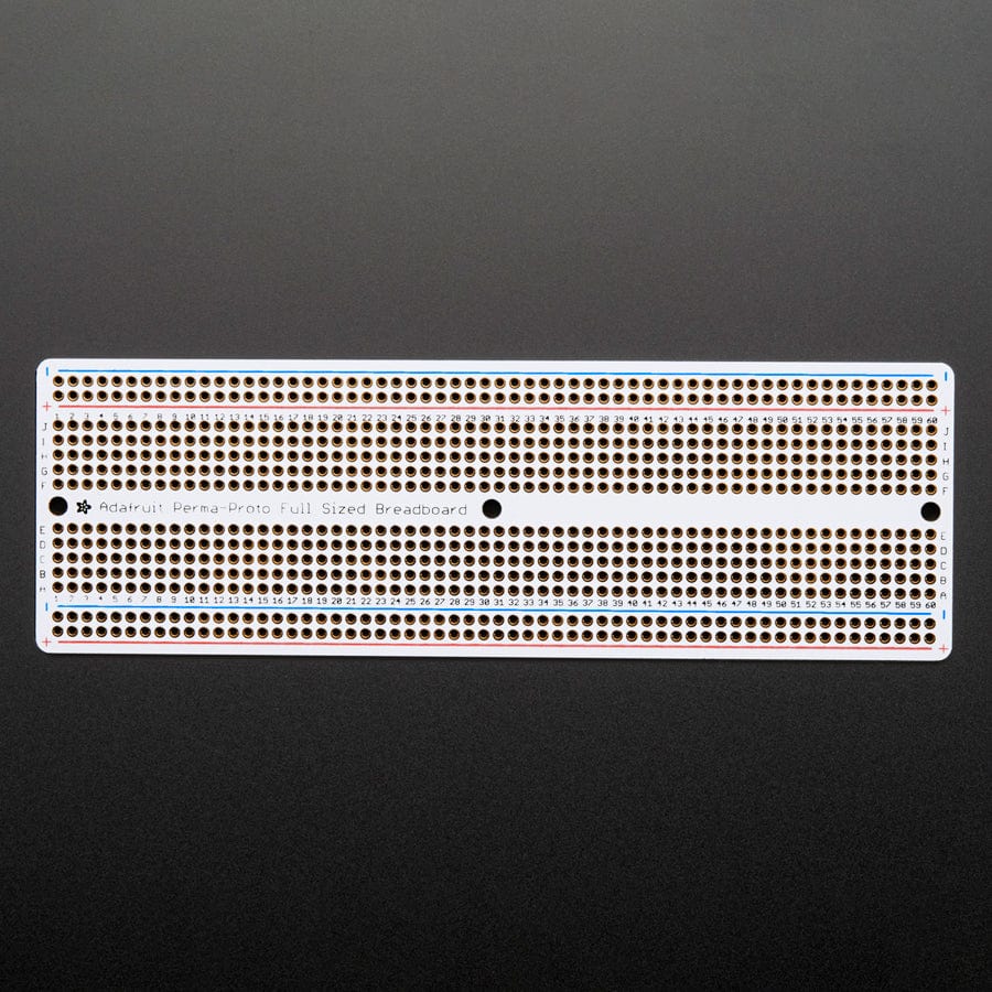 Adafruit Perma-Proto Full-sized Breadboard PCB - Single - The Pi Hut