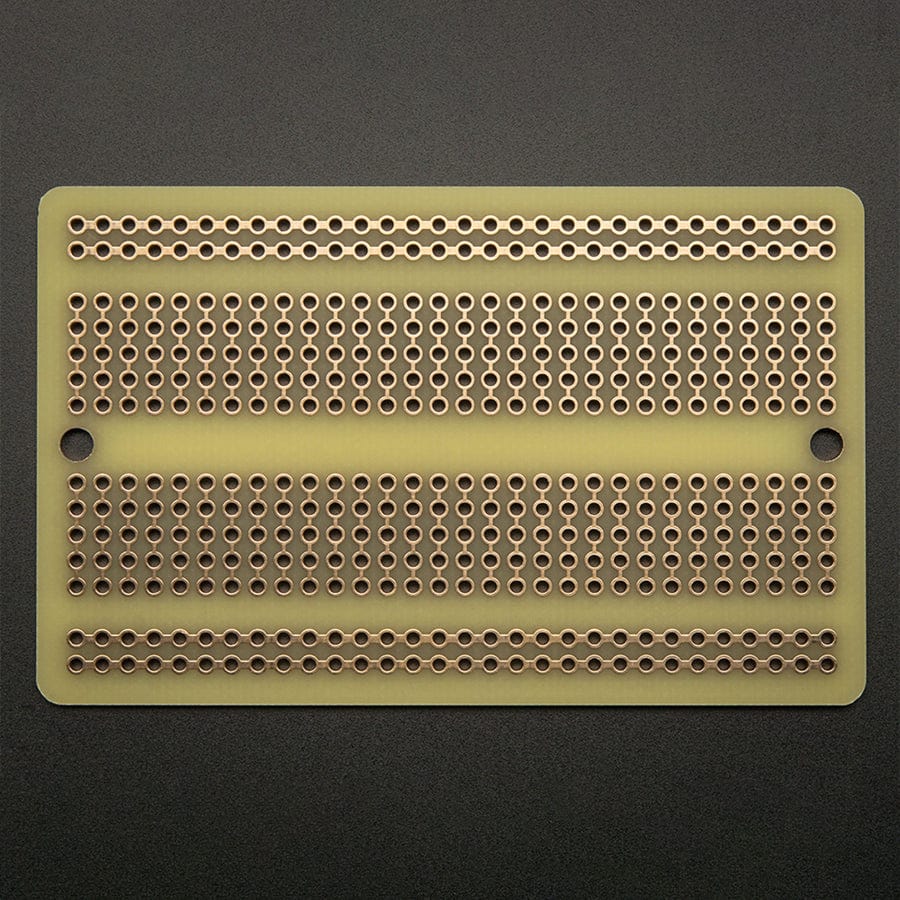 Adafruit Perma-Proto Half-sized Breadboard PCB - Single - The Pi Hut