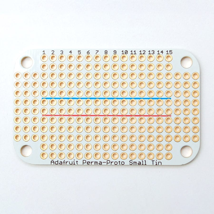 Adafruit Perma-Proto Small Mint Tin Size Breadboard PCB - 3 pack