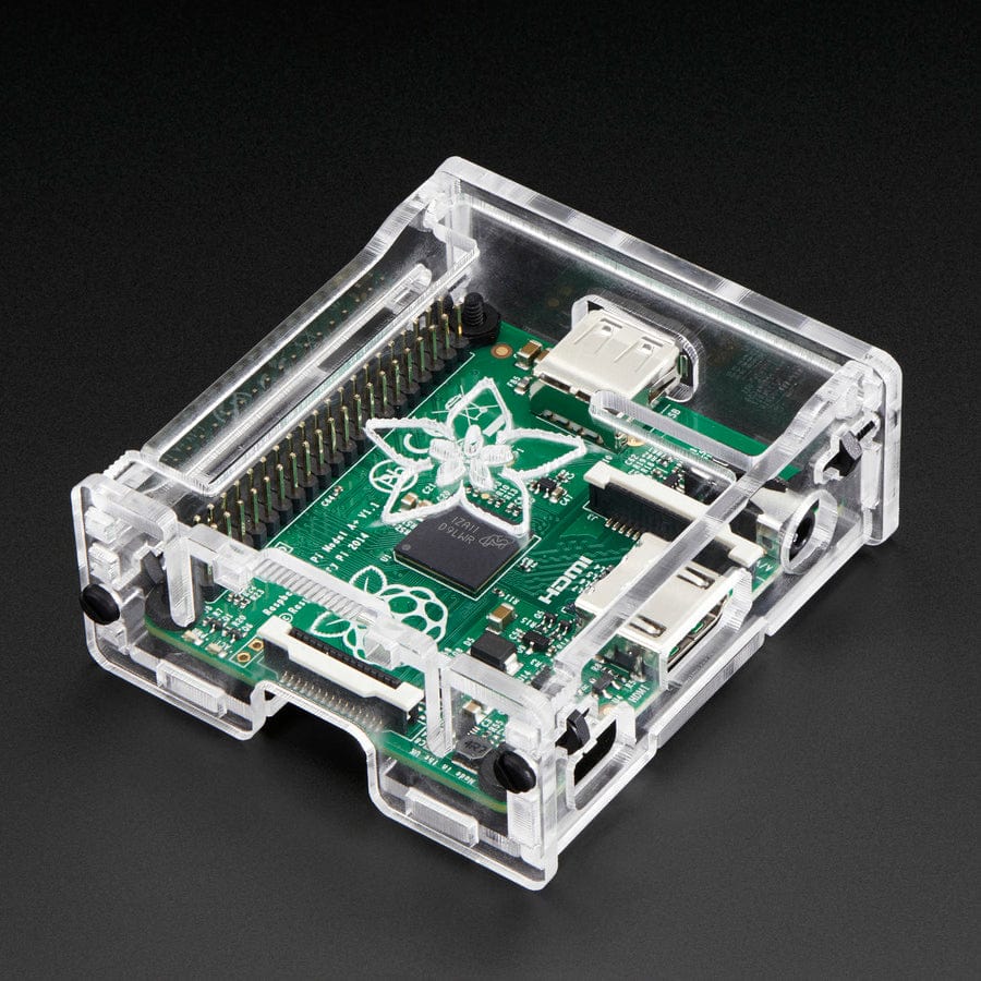 Adafruit Pi Box Plus -  Enclosure for Raspberry Pi Model A+ by Adafruit - The Pi Hut