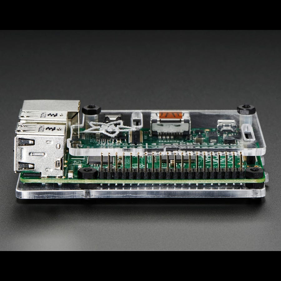 Adafruit Pi Protector for Raspberry Pi Model B+ / Pi 2 / Pi 3 B+ by Adafruit - The Pi Hut