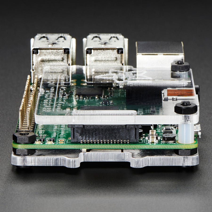 Adafruit Pi Protector for Raspberry Pi Model B+ / Pi 2 / Pi 3 B+ by Adafruit - The Pi Hut