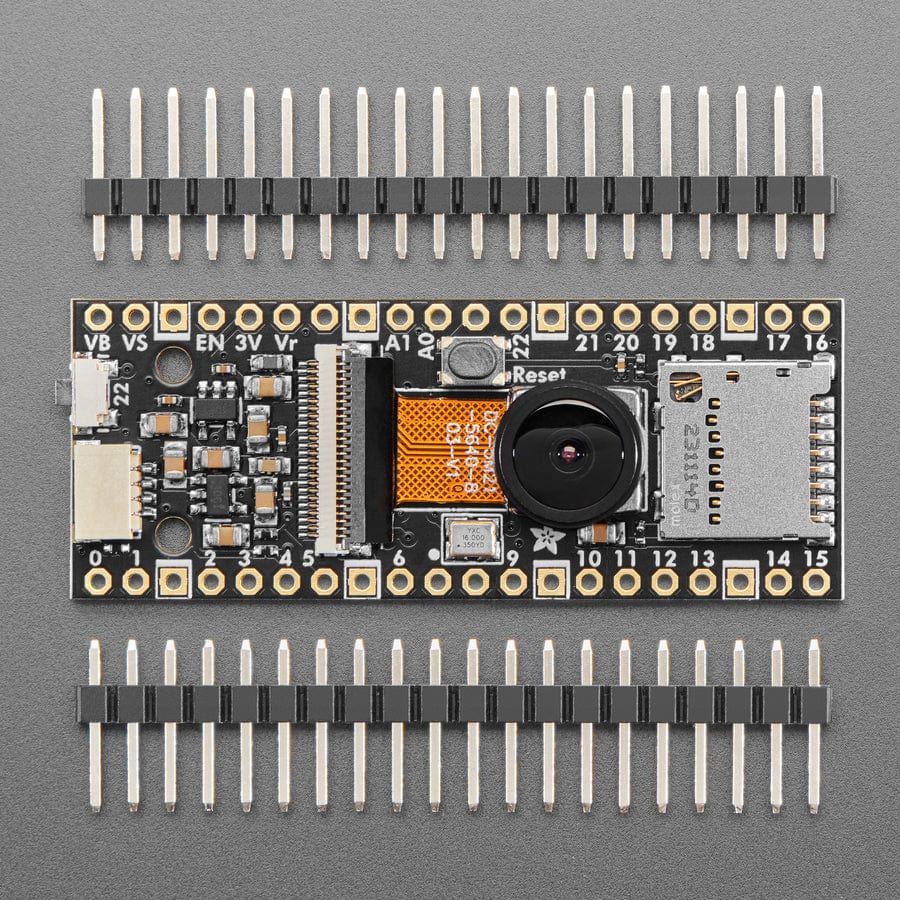 Adafruit PiCowBell Camera Breakout - Wide Angle 120 Degree Lens - Reset Button & STEMMA QT