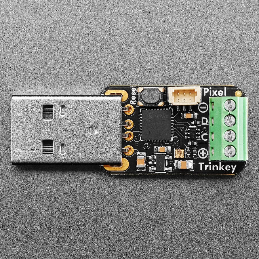 Adafruit Pixel Trinkey - USB Key for NeoPixel / DotStar Driving