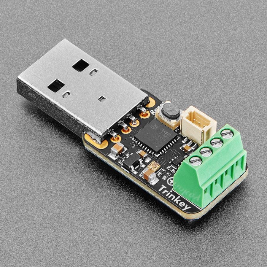 Adafruit Pixel Trinkey - USB Key for NeoPixel / DotStar Driving - The Pi Hut