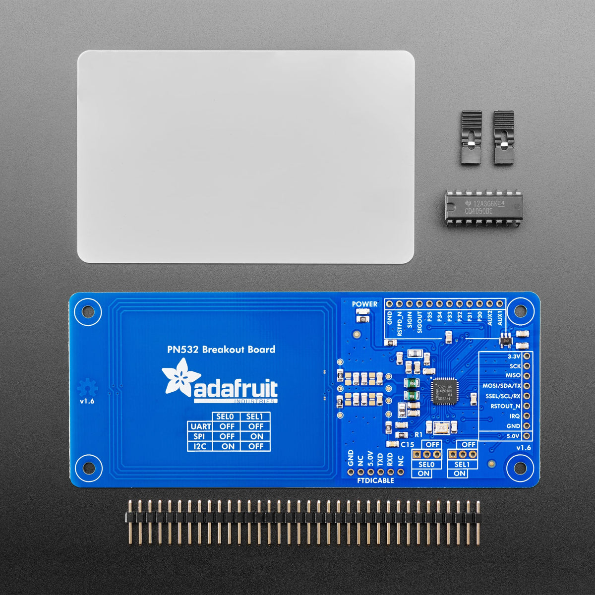 Adafruit PN532 NFC/RFID controller breakout board (v1.6) by Adafruit - The Pi Hut