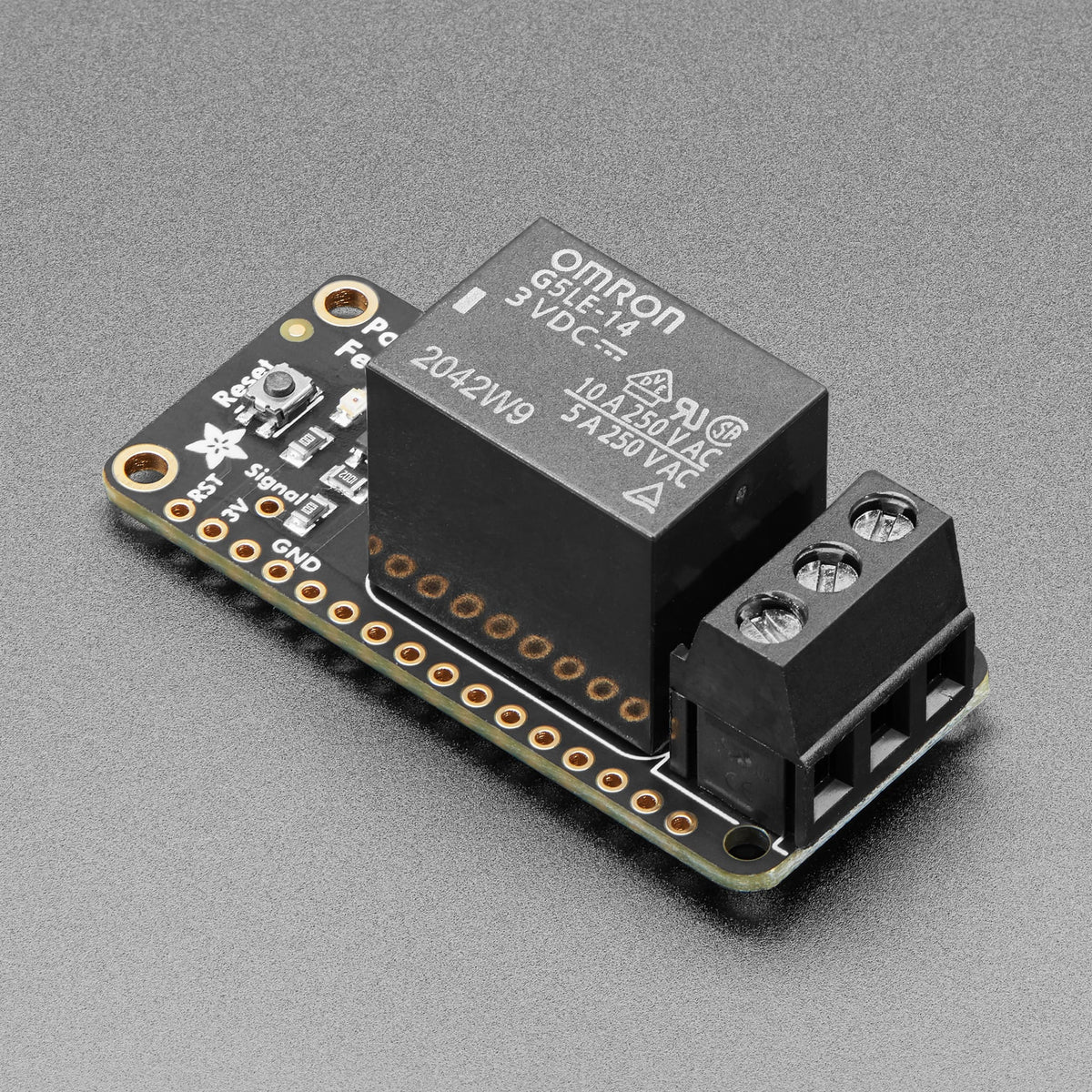 Adafruit Power Relay FeatherWing by Adafruit - The Pi Hut