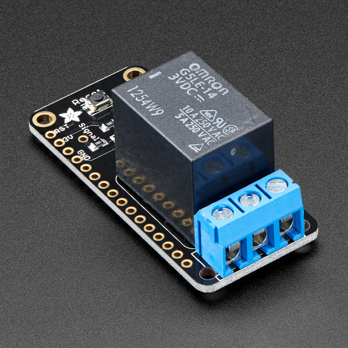 Adafruit Power Relay FeatherWing by Adafruit - The Pi Hut