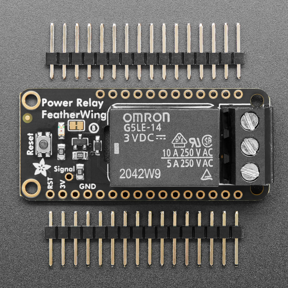 Adafruit Power Relay FeatherWing by Adafruit - The Pi Hut