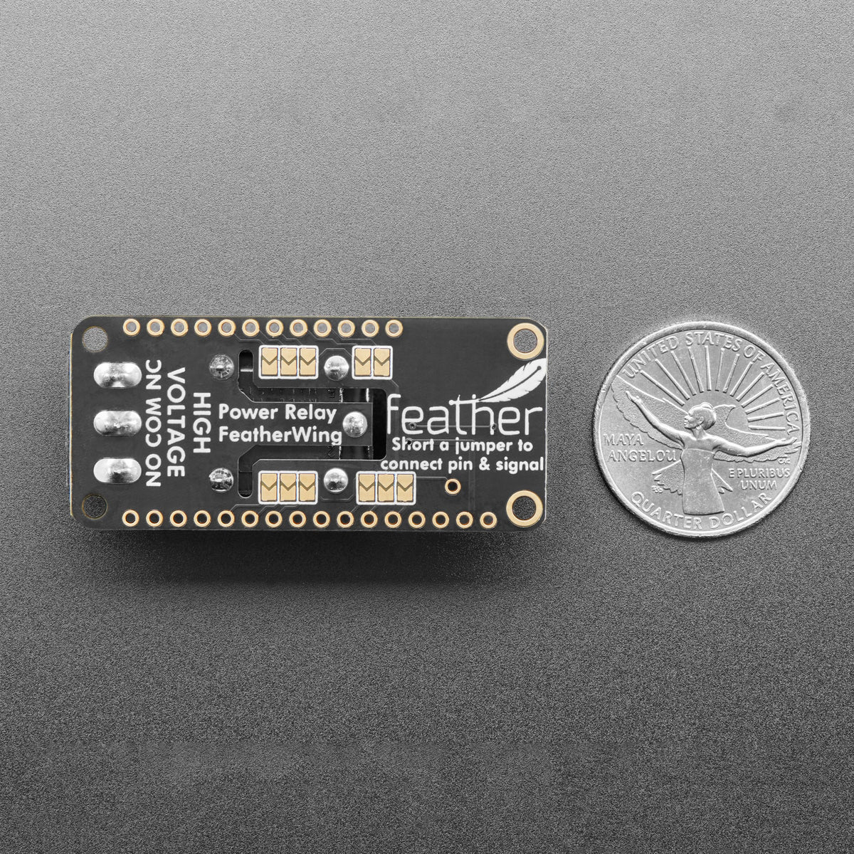 Adafruit Power Relay FeatherWing by Adafruit - The Pi Hut