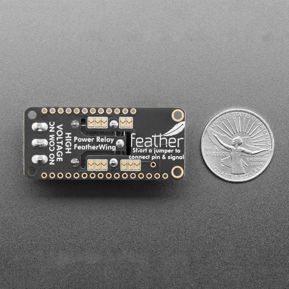 Adafruit Power Relay FeatherWing by Adafruit - The Pi Hut