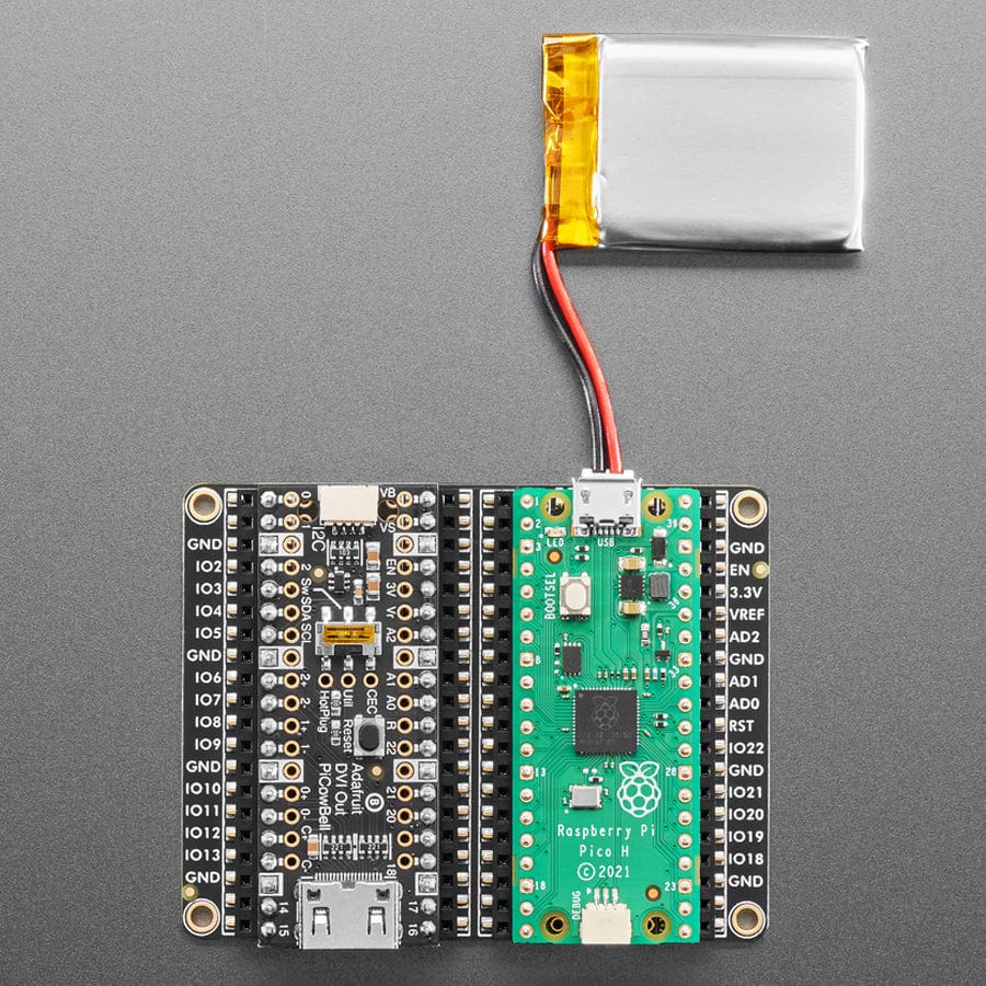 Adafruit Proto Doubler PiCowbell for Pico and Pico W - The Pi Hut