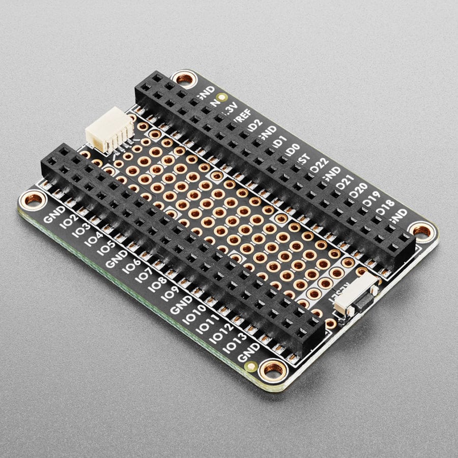 Adafruit Proto Under Plate PiCowBell for Pico - Reset Button & STEMMA QT - The Pi Hut