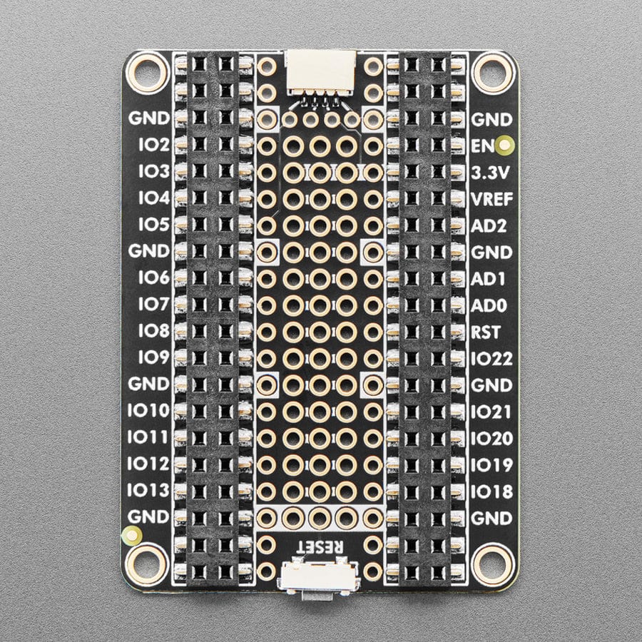 Adafruit Proto Under Plate PiCowBell for Pico - Reset Button & STEMMA QT - The Pi Hut