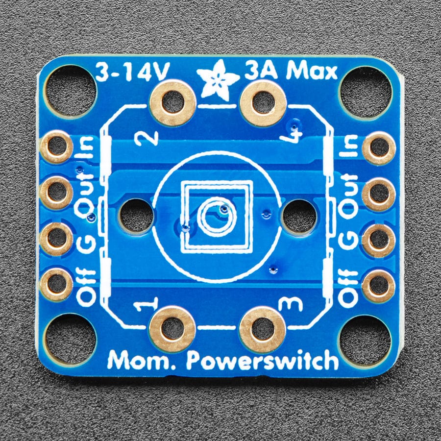 Adafruit Push-button Power Switch Breakout