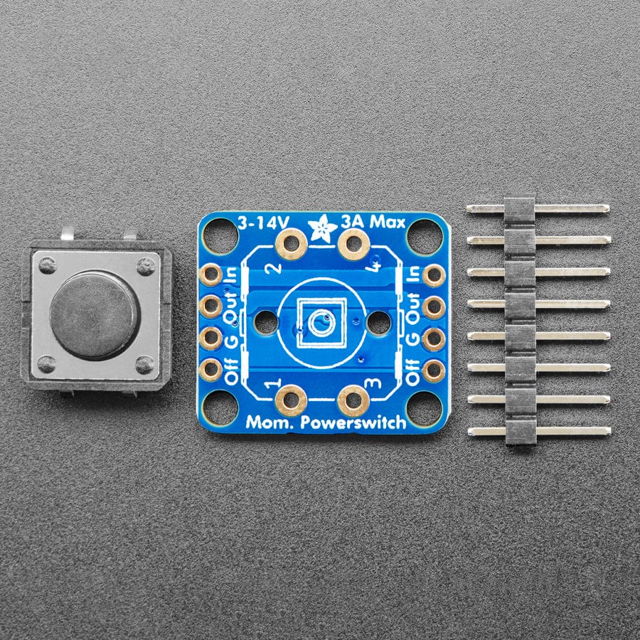 Adafruit Push-button Power Switch Breakout