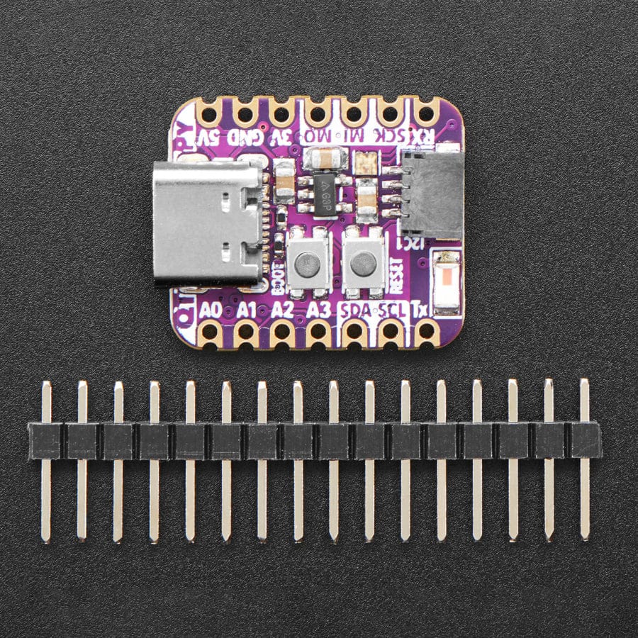 Adafruit QT Py ESP32 Pico - WiFi Dev Board with STEMMA QT - 8MB Flash 2MB PSRAM - The Pi Hut