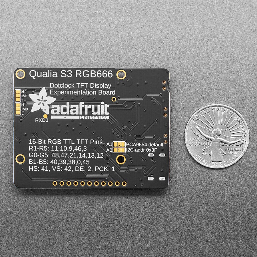 Adafruit Qualia ESP32-S3 for TTL RGB-666 Displays - The Pi Hut